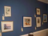 The walls are loaded with fine artwork including many fearrington artists