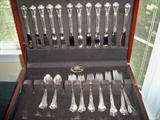12 place settings of Gorham Chantilly Sterling