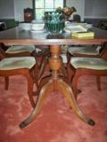 Mahogany Double Pedestal Dining Table