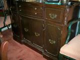 Nice Mahogany Chippendale style sideboard