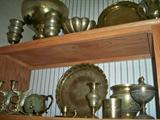 Large Collection of Indian Brass