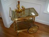 Brass Bar Cart