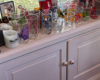 Vintage McDonalds glasses and more