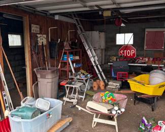 Yard, garden, Stop sign, MORE!