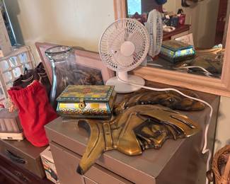 Vintage and modern decor