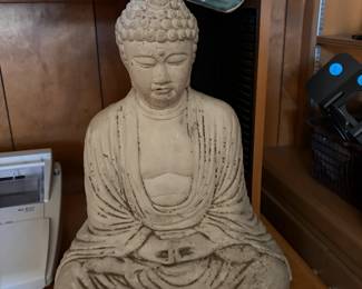 Large stone buddha