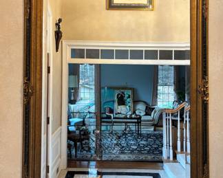 Mirror with bevel edge