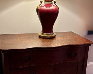 One of a pair of lamps