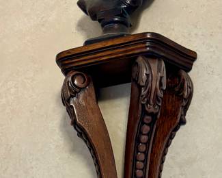 Wall bracket with small statue, sold separately
