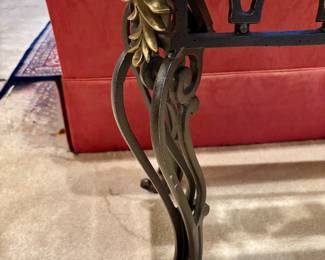 Iron and Marble stand sofa table