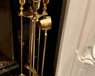 Fireplace Brass tools