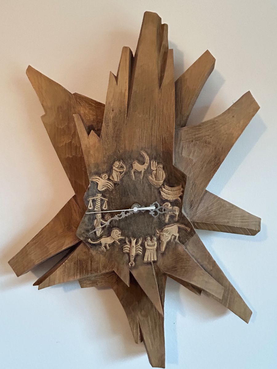 Vintage one of a kind handmade clock