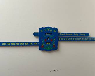 Wall calendar from Germany 