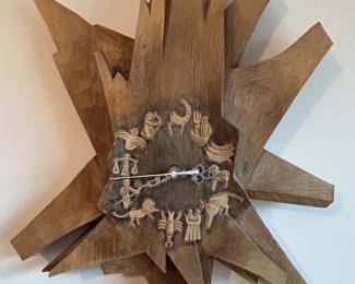 Vintage one of a kind handmade clock