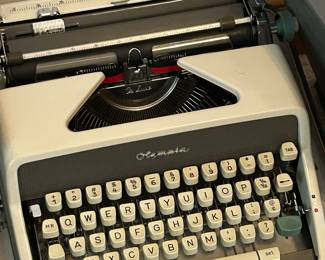 Vintage typewriter