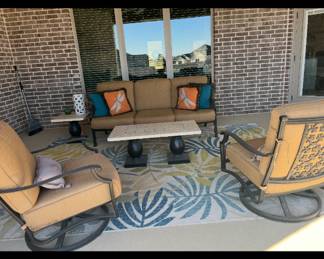 Another patio furniture view.  