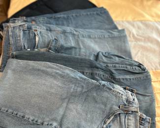 Men’s jeans.  