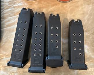 Glock magazines.