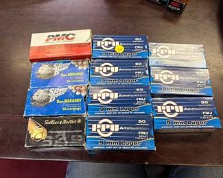 410 ROUNDS OF 9MM AMMO
