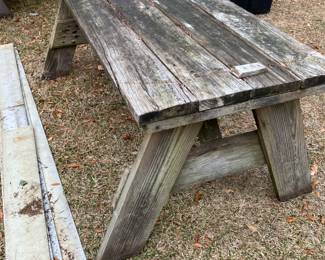 Oyster/Picnic Table