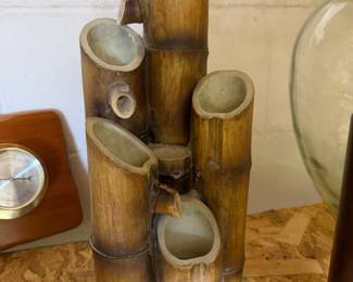 bamboo water fountain