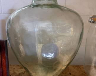 Antique Hand blown glass vase