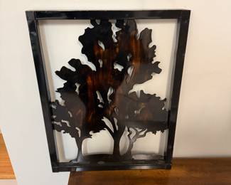 metal tree wall art
