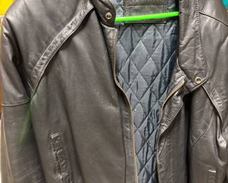 Leather jacket