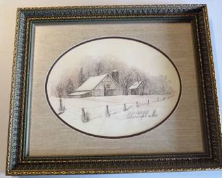 Archie Campbell signed art