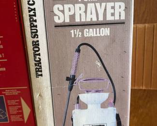 Ground work pump sprayer