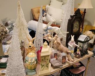 Christmas and Easter decor