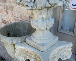 Outdoor concrete lawn decor 