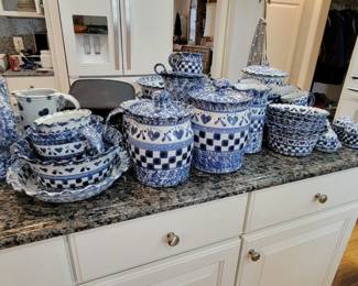 All hand thrown pottery