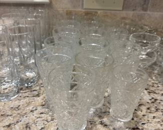Tons of glassware 