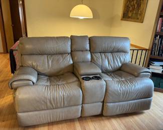 Power reclining sofa