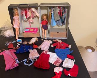 1960 tammy dolls with many rare accessories