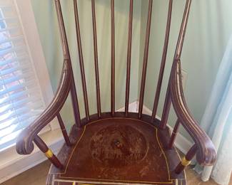 Pennsylvania painted Windsor Rocker