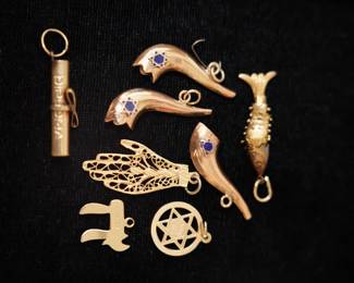14 KT GOLD CHARMS