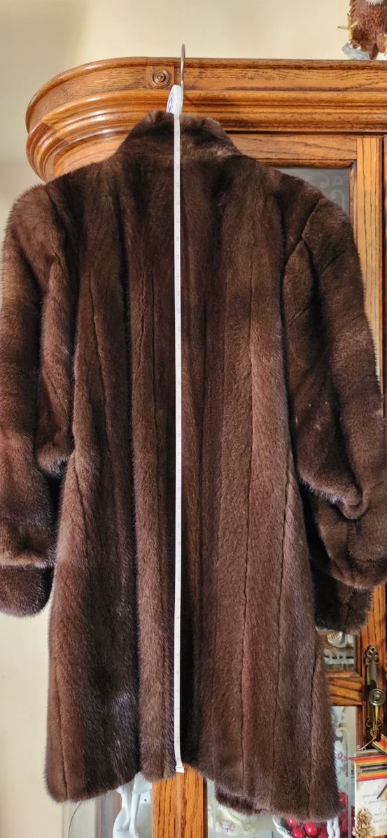 Mink Coat showing length