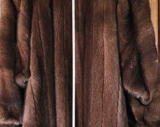 Mink Coat showing length