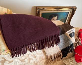 Designer Wool scarves 