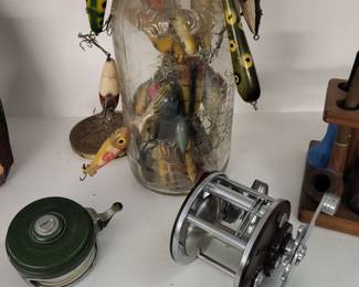 Vintage fishing lures