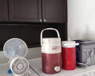 Coolers, fans