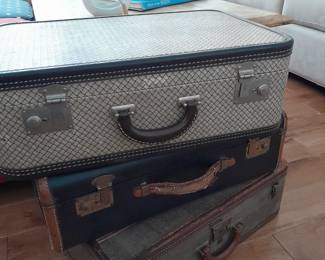 Vintage suitcases
