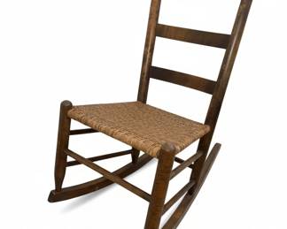  Southern Ladder-Back Rocking Chair 