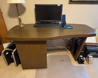 MCM  Mid century modern solid wood desk