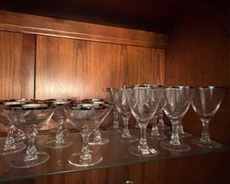 Fostoria "Wedding Ring" crystal