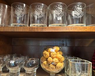 Vintage Canyon Creek Country Club barware 
