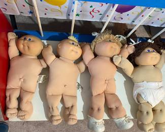 Cabbage patch dolls