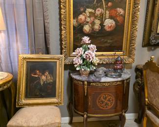 Criswell American River Scene After Hudson River School 24" x 20" Oil on canvas